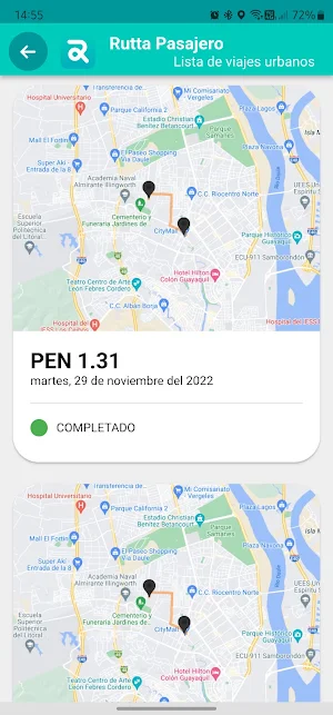 Rutta Pasajero Screenshot 1