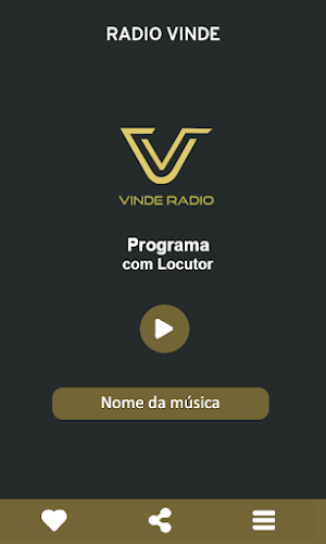 Rádio Vinde Screenshot 1