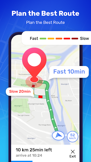 GPS Maps Navigation & Traffic Screenshot 0