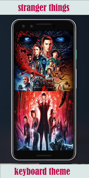 stranger things keyboard theme Screenshot 0
