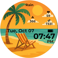 Seashore Rest Watch Face