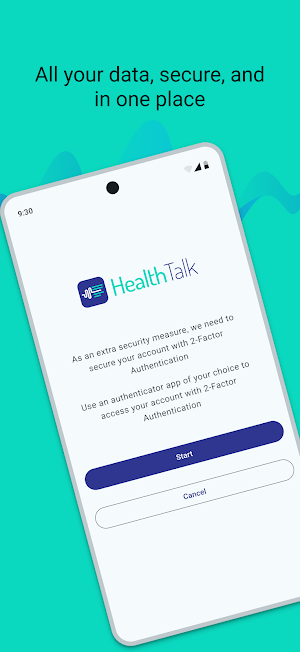HealthTalk Screenshot 1