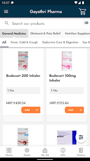 Gayathri Pharma Screenshot 1
