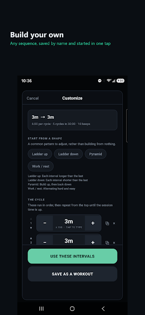 Pip: Interval Run, Walk, Train Screenshot 3