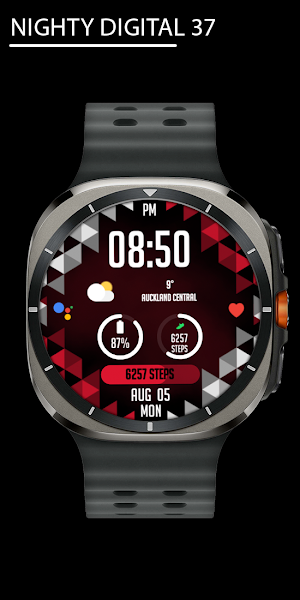 Nighty Digital 37 - watch face Screenshot 0