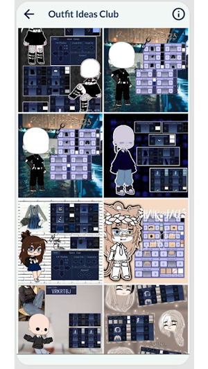 Outfit Ideas Club For Gacha Screenshot 2