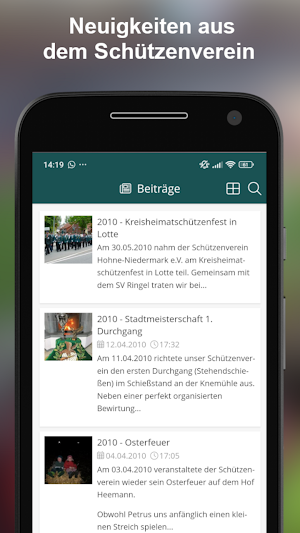 SV Hohne-Niedermark e.V. Screenshot 3