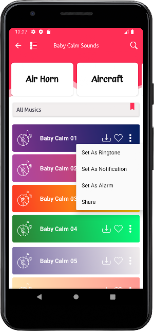 Baby Calm Sounds Screenshot 3