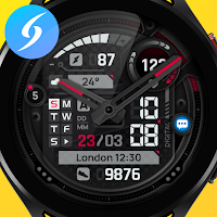 SH046 Watch Face, WearOS watch