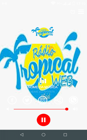 Rádio Tropical Web Screenshot 0