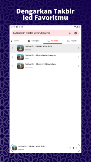 Kumpulan Takbir Idul Fitri Mp3 Screenshot 2