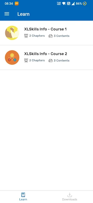 XLSkill Infotech Screenshot 1