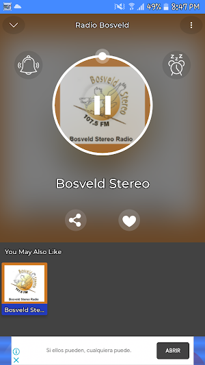 Bosveld Stereo 107.5 Bosveld Screenshot 1