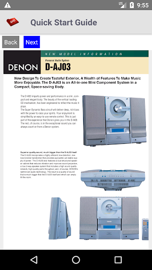 Instruction manuals Screenshot 3