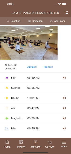 JMIC Masjid Screenshot 0
