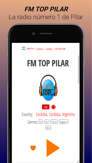 Top Pilar FM Screenshot 0