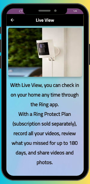 Ring Stick camera guide Screenshot 0