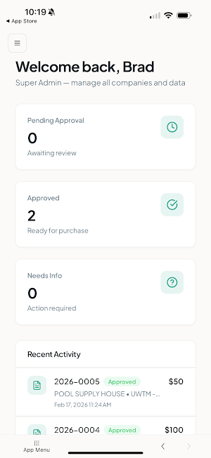 SimplePO Screenshot 1