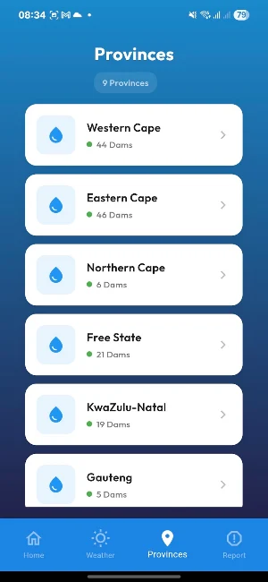 TAPPS – Water & Weather Screenshot 1