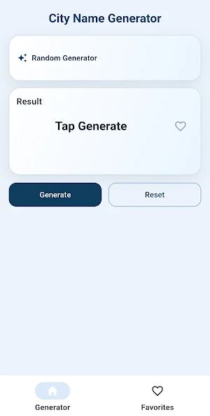 City Names Generator Screenshot 0