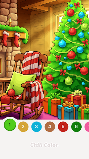Chill Color - Paint by Number Screenshot 3
