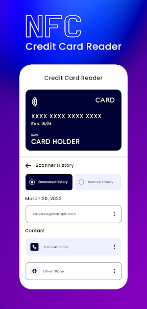 NFC - Credit Card Reader Screenshot 3