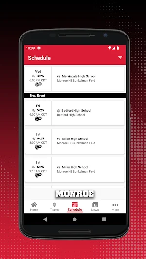 Monroe Trojans Screenshot 1