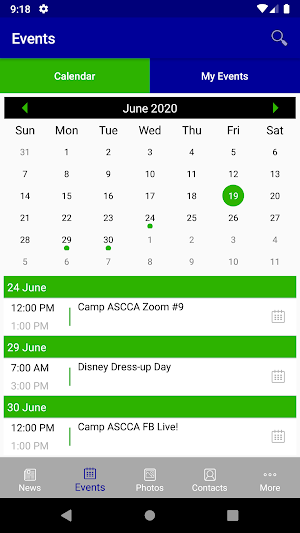 Camp ASCCA Screenshot 3