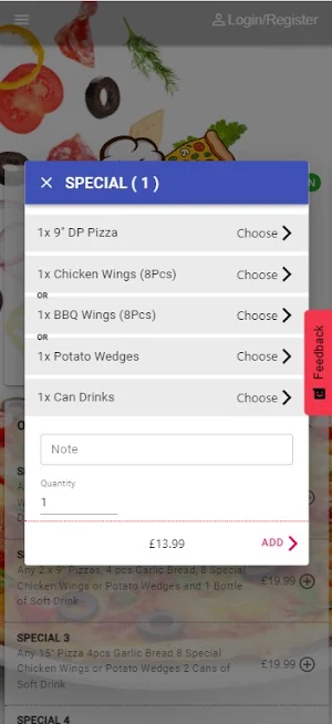 Casa Bella Pizza Screenshot 1