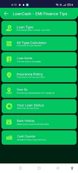 LoanCash - Finance EMI Guide Screenshot 0