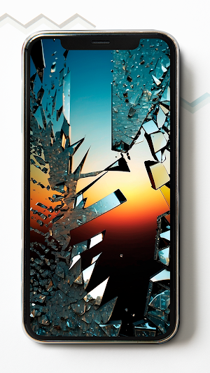 Broken Glass HD Wallpapers Screenshot 2