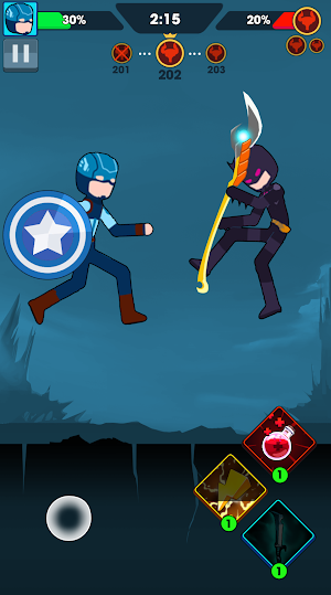 Stickman Ragdoll: Join the Super Hero Battle Screenshot 3
