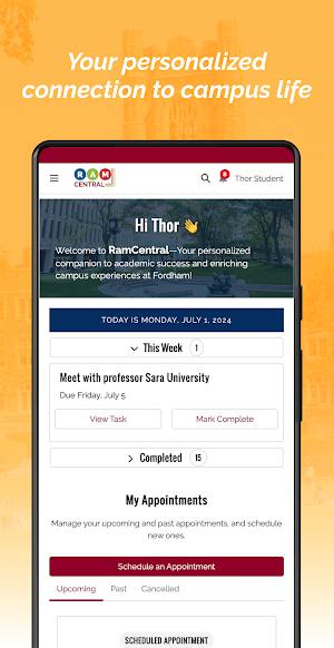 Fordham RamCentral Screenshot 0