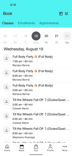 M-Power Women’s Fitness Screenshot 1