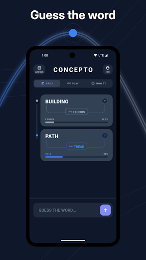 Concepto: Semantic Word Game Screenshot 0