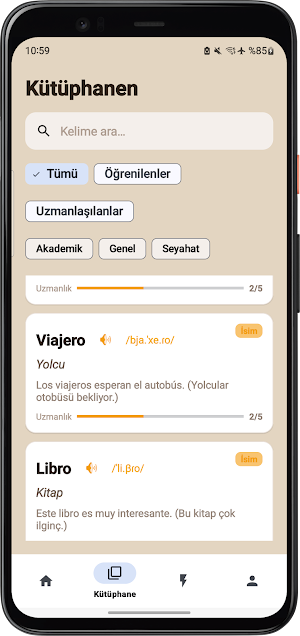 Políglota: İspanyolca Öğren Screenshot 2