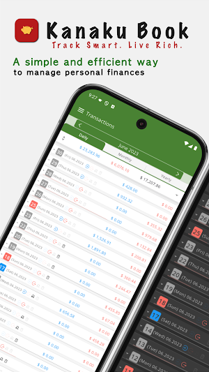 Kanaku Book Money Manager Screenshot 0