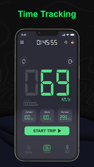 Odometer: GPS Speedometer App Screenshot 2