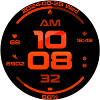 Red Emotion Watch Face