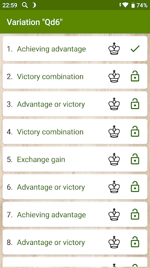 Scandinavian Defense with white pieces (free) Screenshot 2