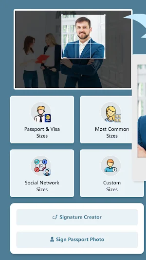 Passport/VISA Photo ID Maker Screenshot 0