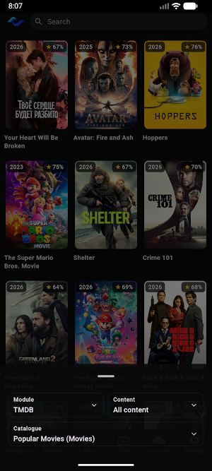Streamlet - movie catalogue Screenshot 2