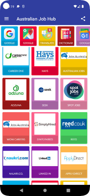 Australian job hub Screenshot 1