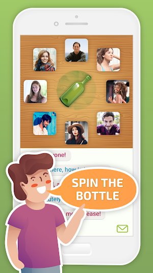 Spin the Bottle: Kiss, Chat and Flirt Screenshot 0