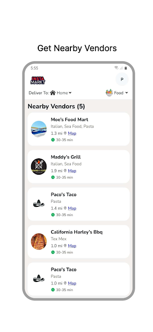 InstaMarkt Screenshot 0