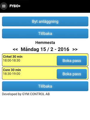 Fysio+ Screenshot 3