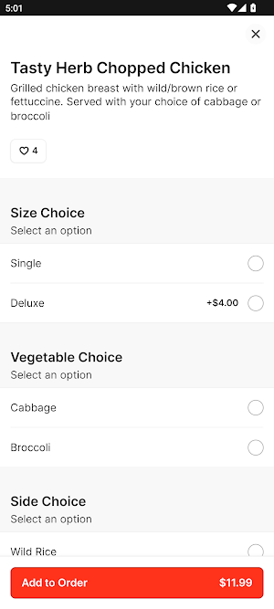 Horatio's Healthy Cuisine Screenshot 2