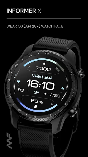 Awf Informer X - watch face Screenshot 0