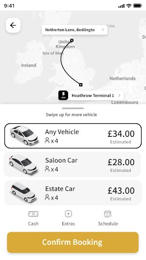 Dial a Car Taxis Screenshot 3