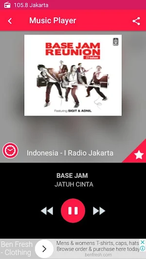 105.8 radio Screenshot 1